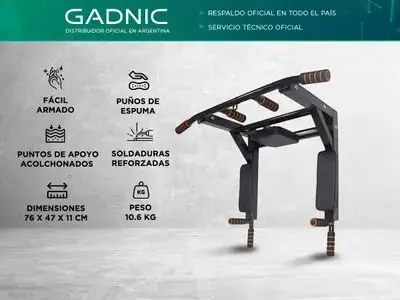 Barra de Dominadas Gadnic 0 uso