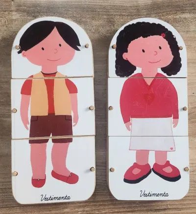 Juego de armado de esquema corporal