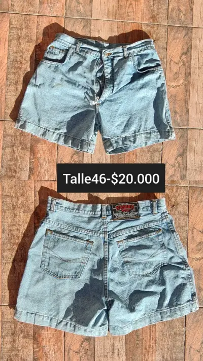 Shorts de jeans