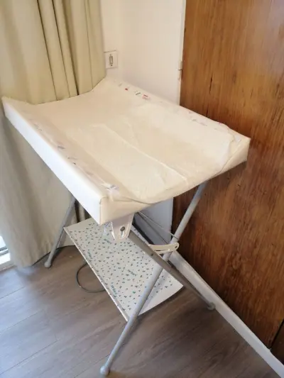 Catre Baño Bebe Punti Animales Bañera Cambiador Plegable