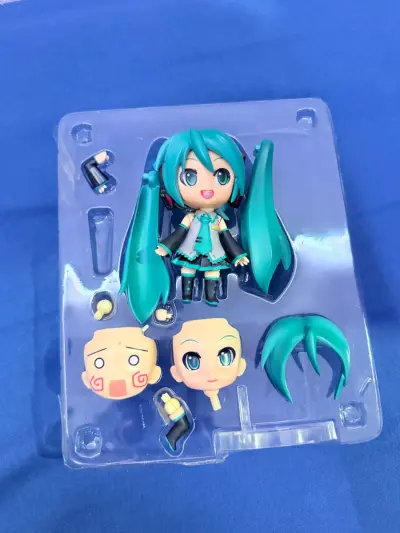 Figura Coleccionable Nendroid De Hatsune Miku,intercambiable