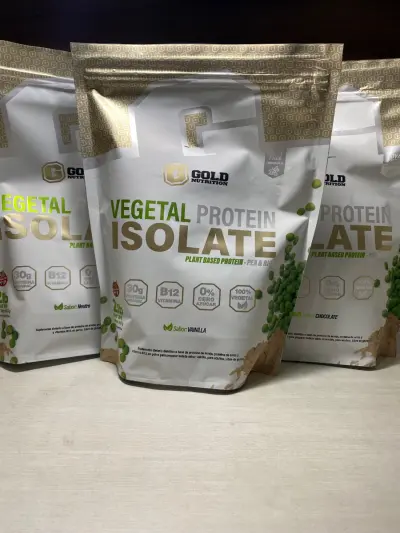 PROTEINA VEGETAL ISOLADA - 1kg - GOLD NUTRITION