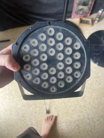 Luz LED PAR DMX (Redonda con 36 LEDs)