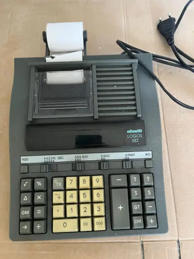 Calculadora olivetti logos 382
