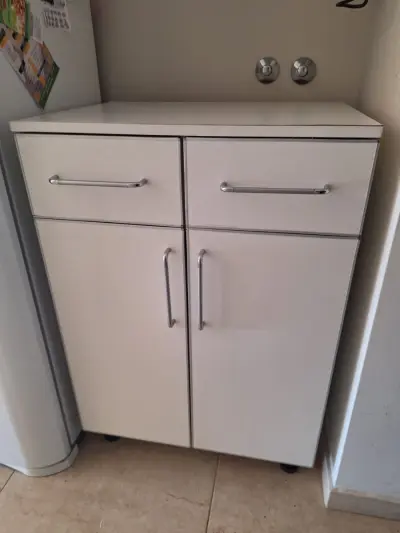 Mueble bajo cocina MDF blanco