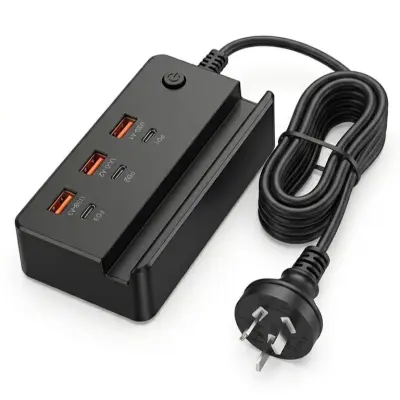 Estación de carga USB y C con Enchufe - Adapter Través cypc01
