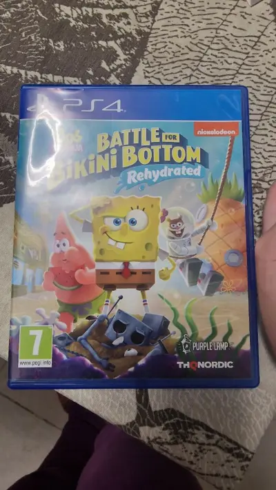 Videojuego Bob Esponja ps4