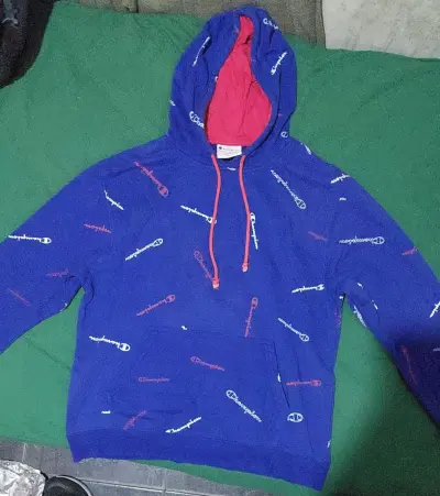 Buzo azul Champion