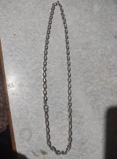 Cadena gruesa de plata 925 para hombre.