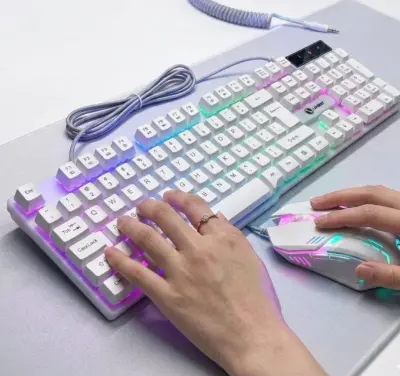 Teclado y mouse gamer
