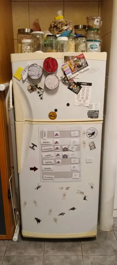 Heladera Con freezer GAFA cíclica HGF358 282 lts