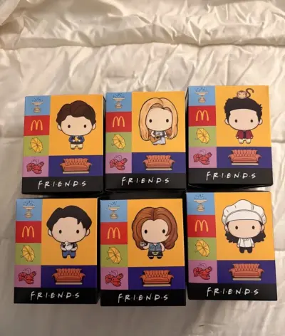 Coleccion muñecos friends mc donald completa