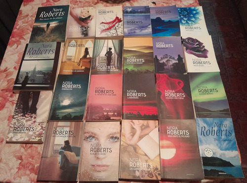 Lote X23 Libros Nora Roberts
