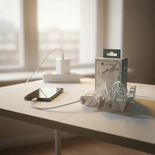 Cargador Kosmo 2.75a Micro Usb Carga Rápida Blanco