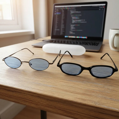 Lentes Filtro Luz Azul Antifatiga Pc Gaming Trabajo +estuche