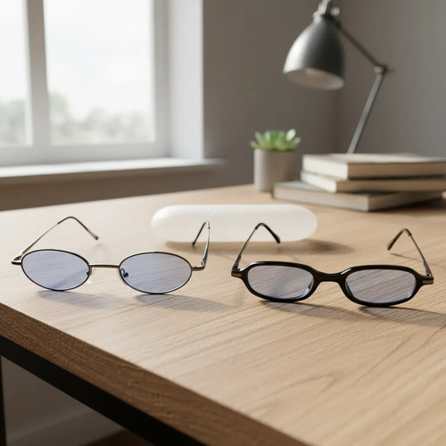 Lentes Filtro Luz Azul Antifatiga Pc Gaming Trabajo +estuche