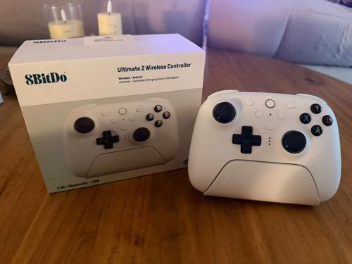 Joystick 8bitdo Ultimate 2 Blanco