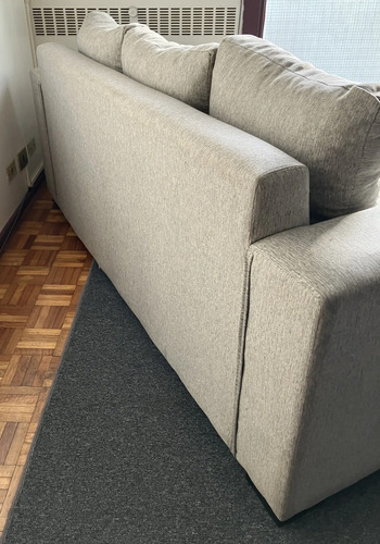 Sofá Sillón Esquinero 3 Cuerpos 180x80x60cm Con Camastro