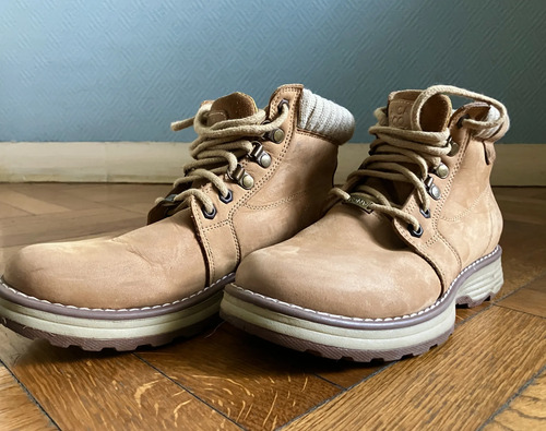 Borcegos Botas Anca & Co Lisboa Cuero Talle 38 Caña Media