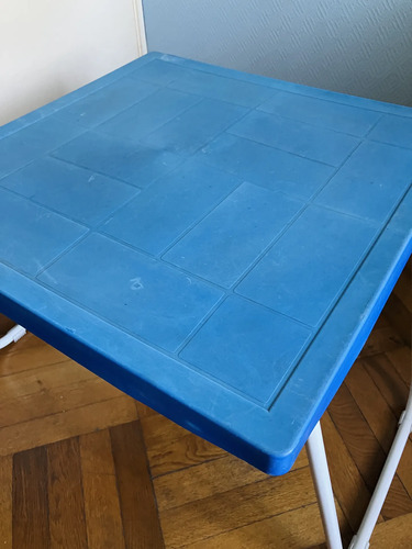 Kit Reposera Baja + Mesa De Camping (Mundo Lona)