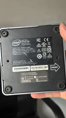 Mini Pc Intel I3 7100 Hdmi Usb 3.0 So-dimm Ddr4 Boxnuc7i3 /v