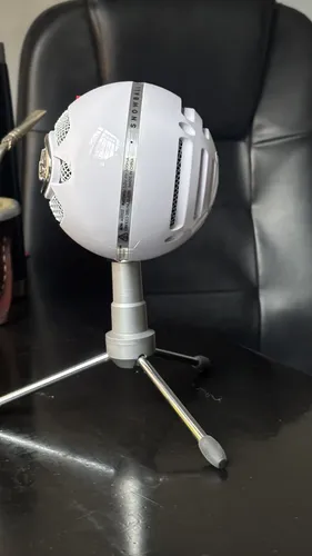 Micrófono Condensador Blue Snowball Ice Usb Cardioide Blanco