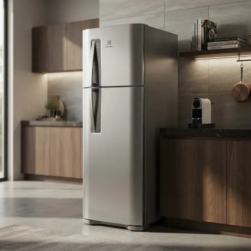 Heladera Electrolux Heni3500p Inverter Plata