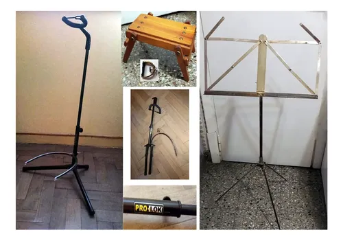 Apoya Pie Soporte Pro Lok Atril Plegable Partitura, Transpo Marrón Claro