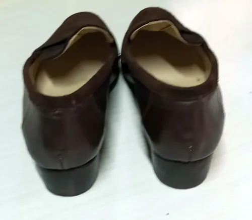 Zapatos Bahamondes 37 Tipo Mocasín Cuero Gamuza Marrón