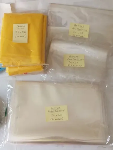 Bolsas Camiseta Residuos Polipropileno y otras Lote X283 Uns.totales
