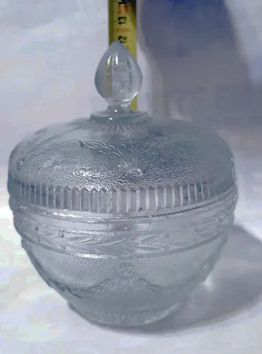 Caramelera Bombonera Vidrio Vintage Cristal