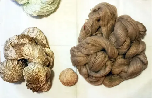 Lana e Hilo Madejas y Ovillos Lote Por 6,155 Kg. Multicolor