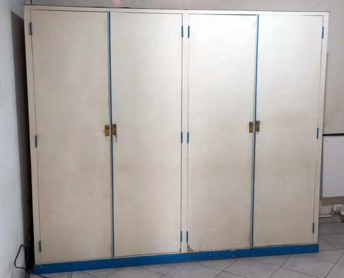Placard Guatambú 4 Puertas Cajonera Zapatero Amarillo Patito