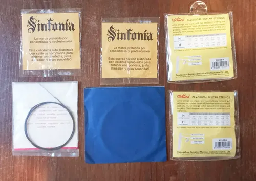 Cuerda Guitarra Clásica Lote X16 Leer Descrip.s/uso