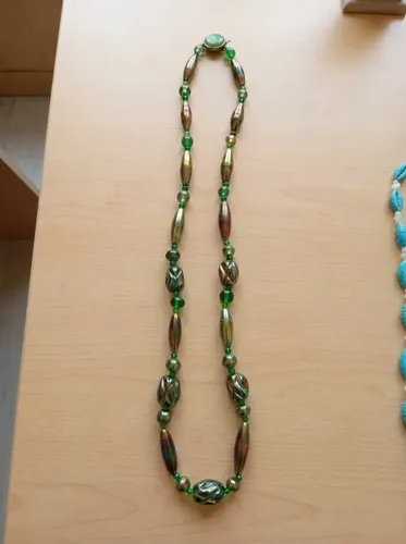 Biju Collar Pulsera Cadenitas Fantasía Lote X20 de Vidriera Multicolor