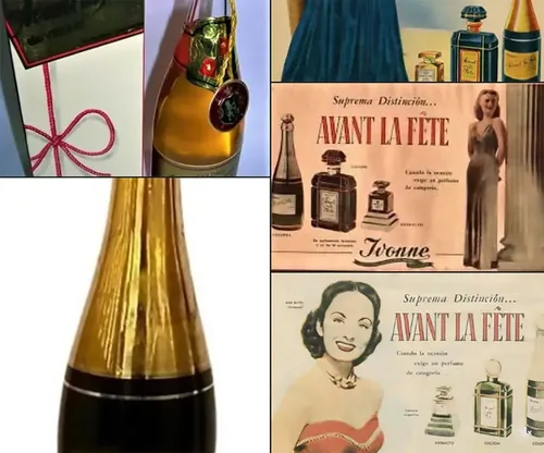 Avant La Fete de Bivour colonia Tapón Original Botella de Champagne