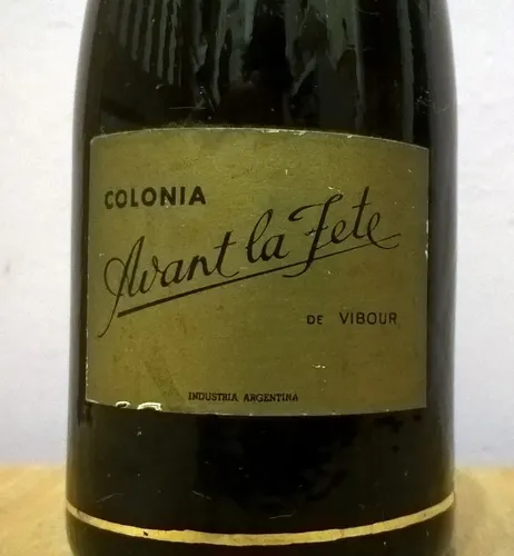 Avant La Fete de Bivour colonia Tapón Original Botella de Champagne