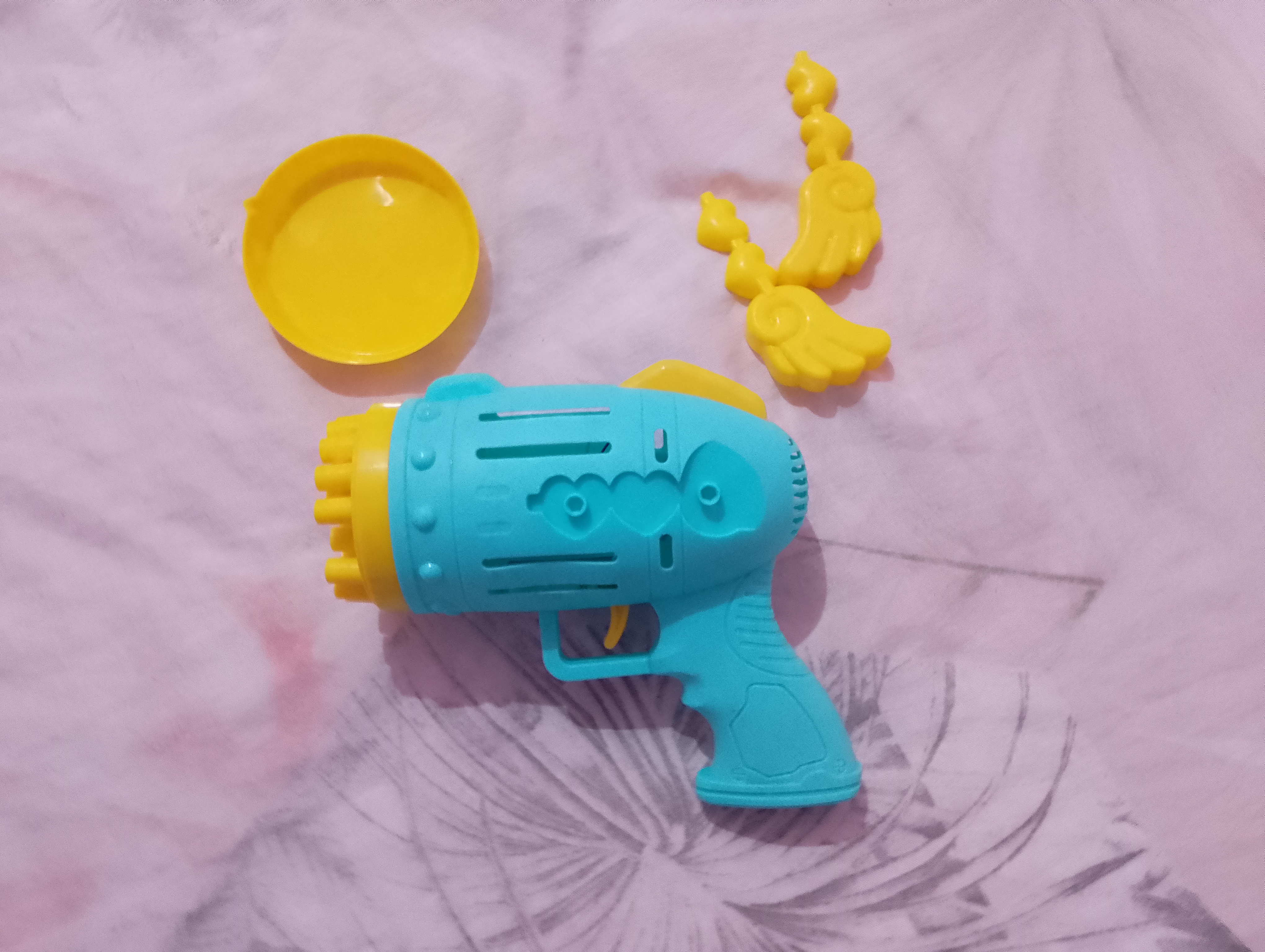 Pistola de burbujas 