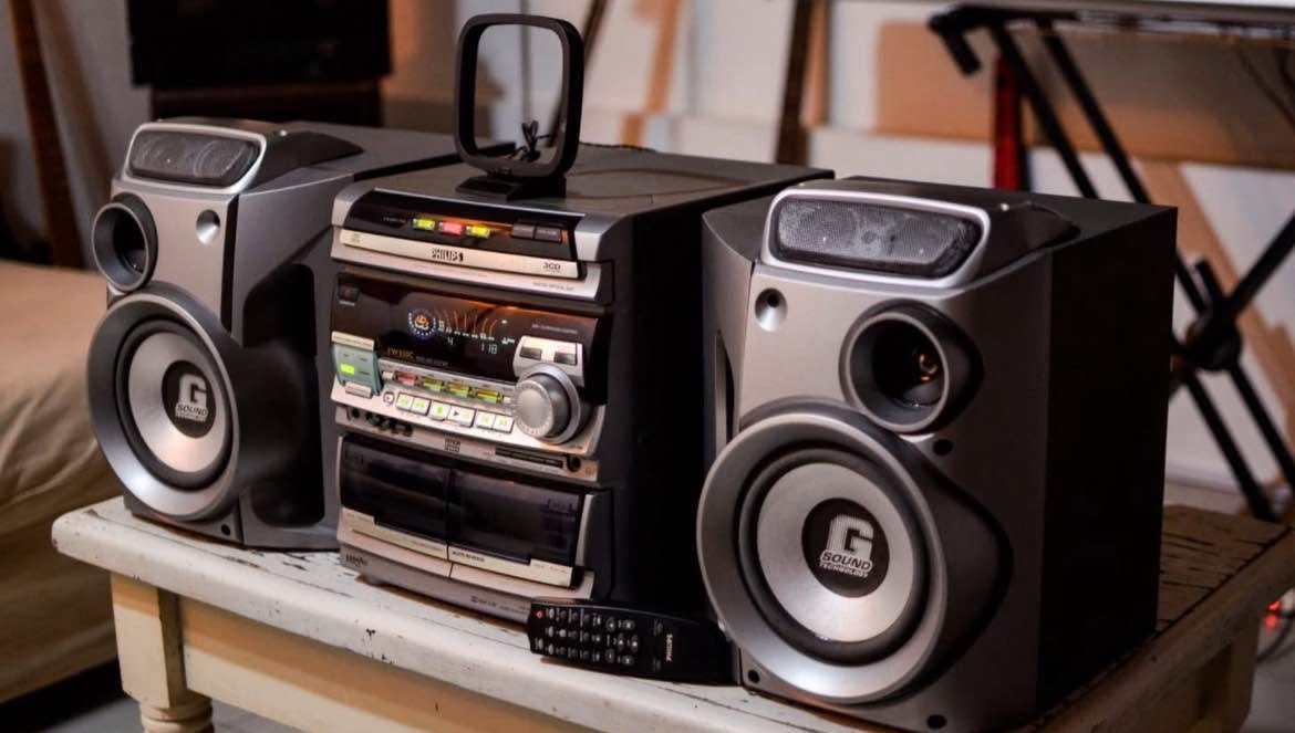 Philips Mini HI-FI FW-850C de los años 90 Para Repuesto