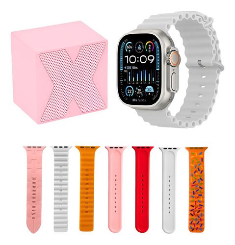 Smartwatch Reloj Inteligente Y Mini Parlante Bluetooth Combo Descripción: RELOJ