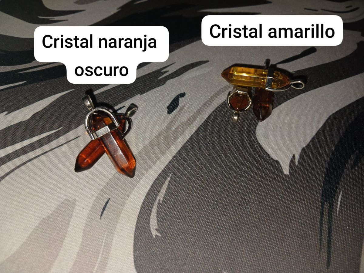 Collares Hexagonales de Cristal/Piedra