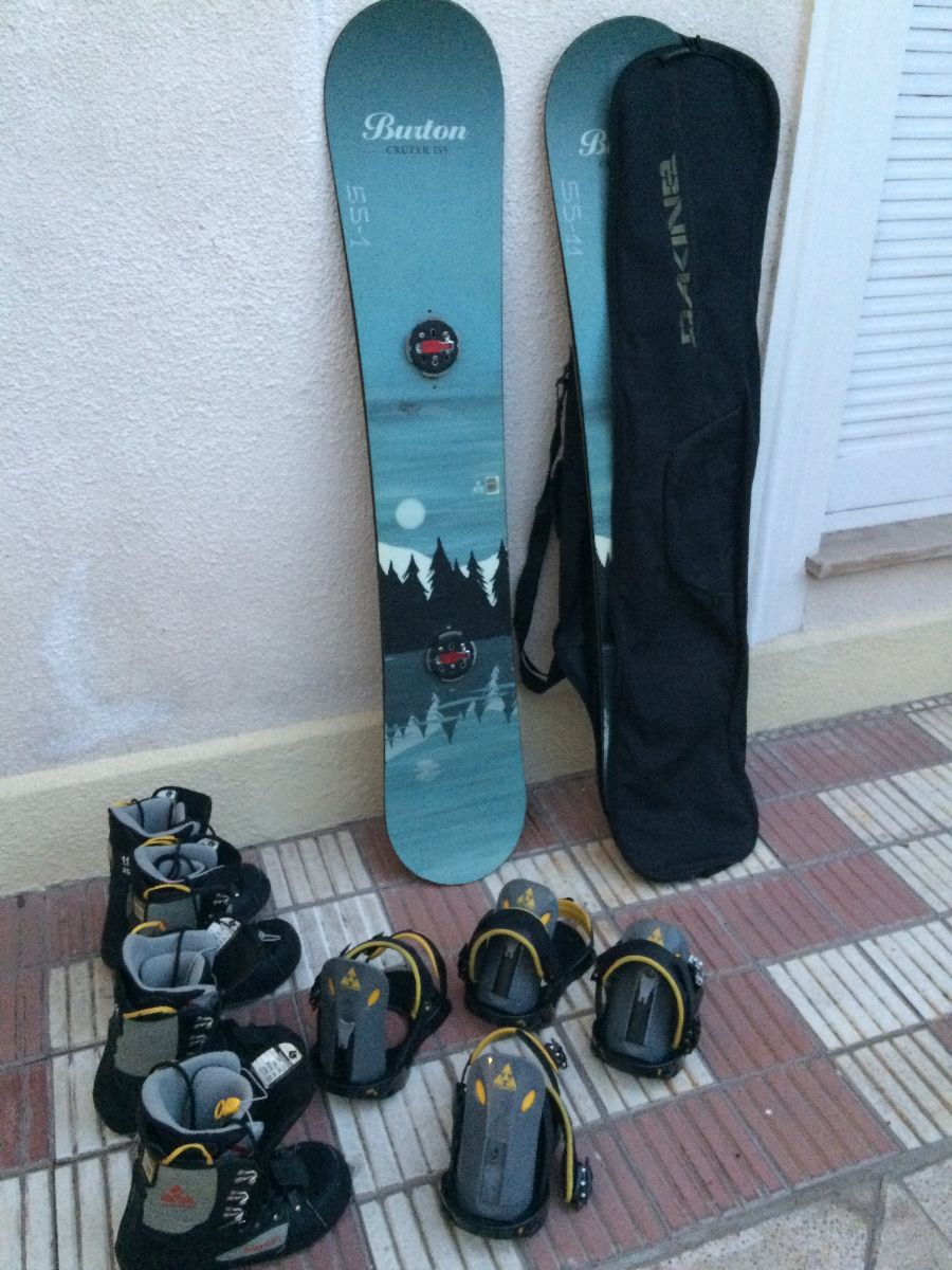Equipo de snowboard Burton