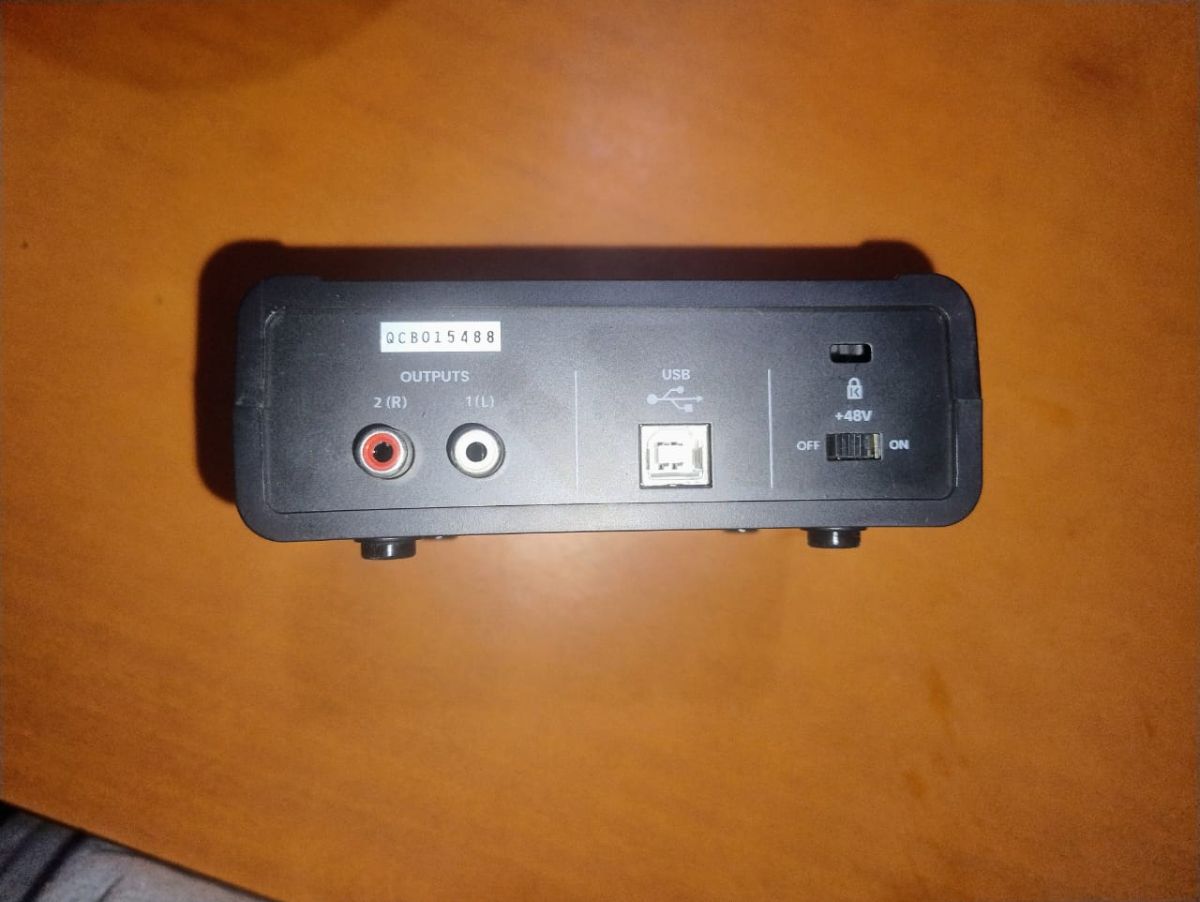 Placa de sonido hugel u-phoria um2