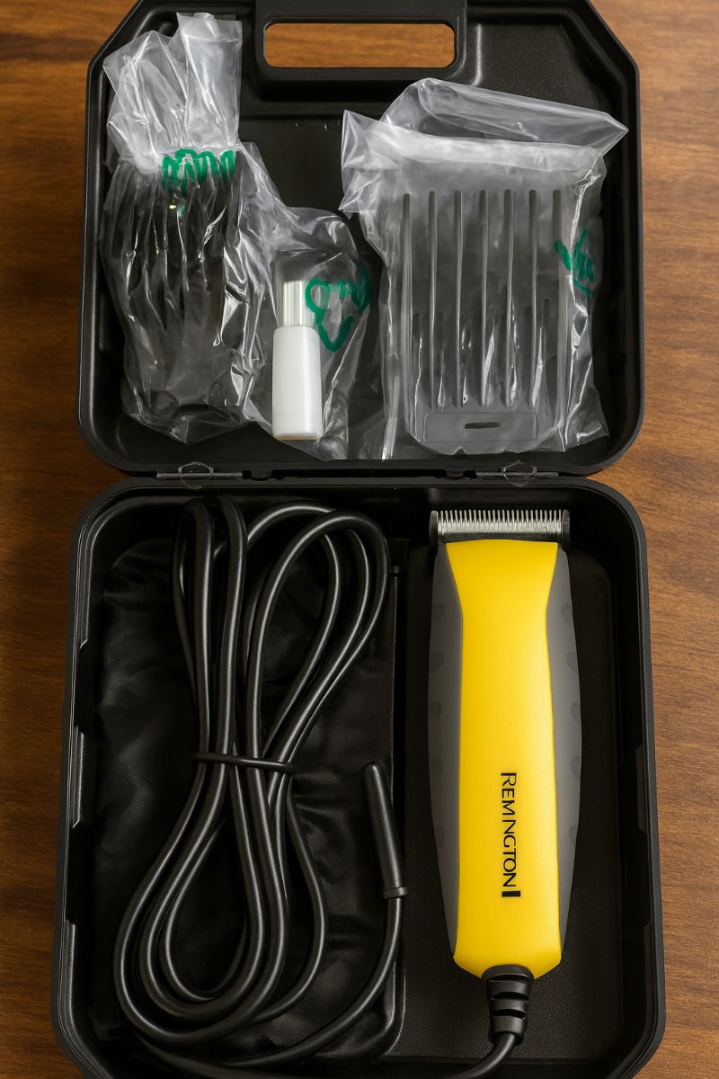 Máquina de cortar pelo Remington – Casi nueva + accesorios completos