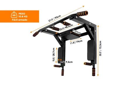 Barra de Dominadas Gadnic 0 uso