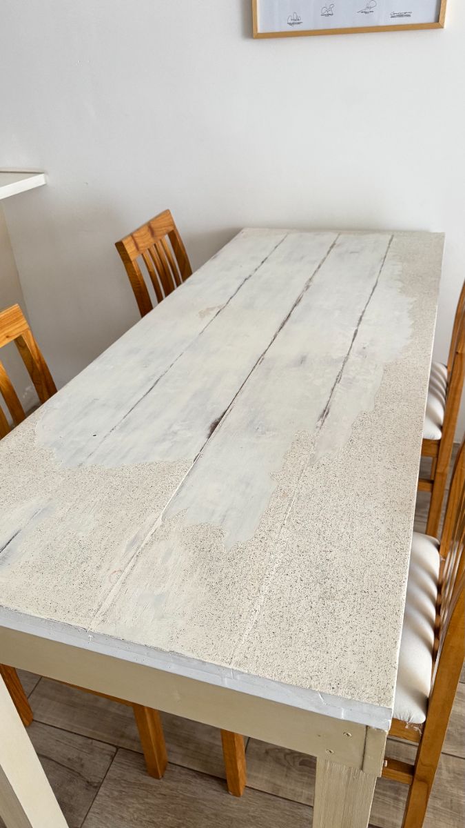 Mesa de madera para comedor