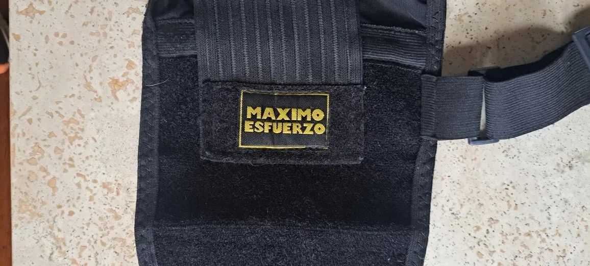 Faja Lumbosacra Industrial-deportiva Maximo Esfuerzo Talle 3 