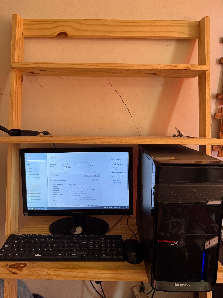 🔥 PC COMPLETA + MESA + WIFI – LISTA PARA USAR 🔥