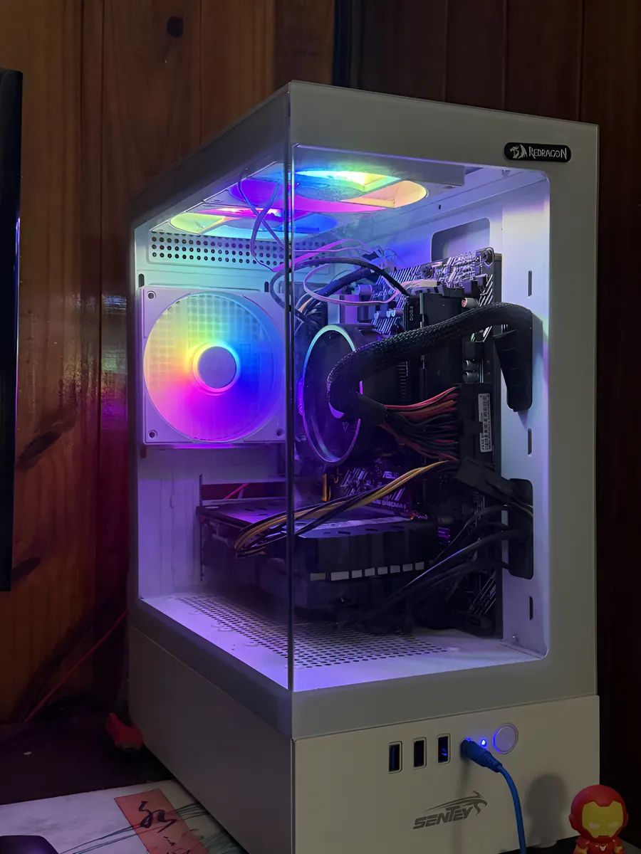 Pc Gamer Ryzen 5 5600x Rx 580 8gb 16gb Ram Ssd 1tb + Hdd 