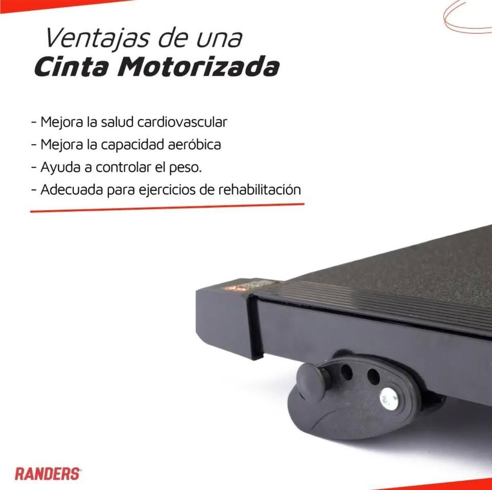 Cinta Caminadora Motorizada Randers Arg-420 12 Km/h
